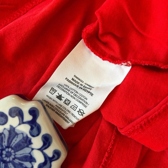 Football scene Nike Red T-Shirt - Size Y Small, Like New Condition - Picture 4 of 5